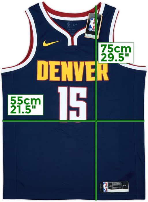 2018-25 Denver Nuggets Jokic #15 Nike Swingman Away Jersey (L)