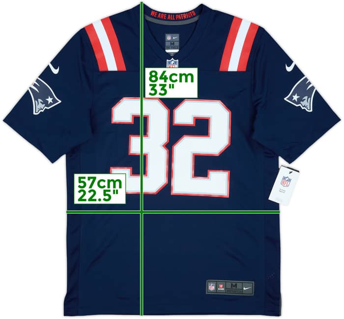 2020-22 New England Patriots McCourty #32 Nike Game Home Jersey (M)