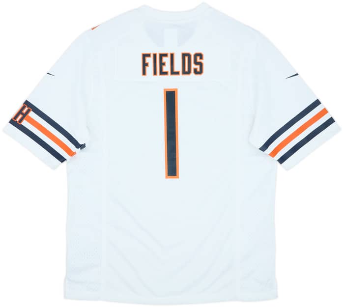 2021-23 Chicago Bears Fields #1 Nike Game Away Jersey (L)