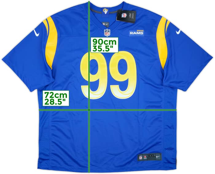 2020-23 LA Rams Donald #99 Nike Game Home Jersey (XXL)
