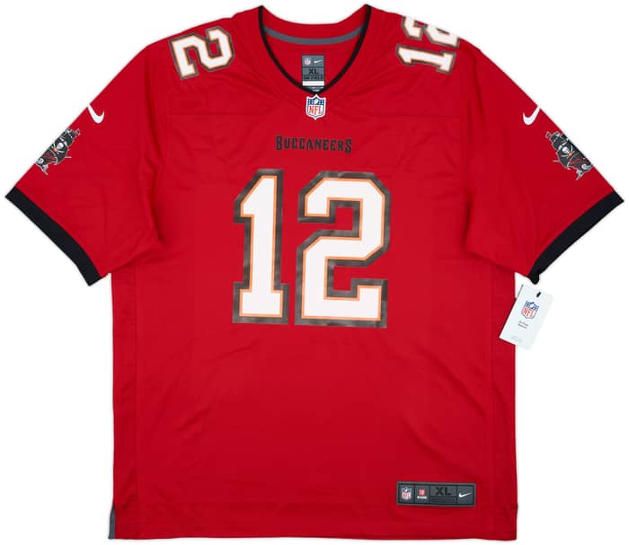 2020-22 Tampa Bay Buccaneers Brady #12 Nike Game Home Jersey (XL)