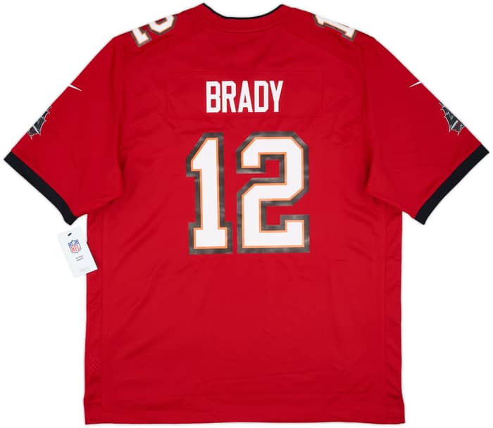 2020-22 Tampa Bay Buccaneers Brady #12 Nike Game Home Jersey (XL)