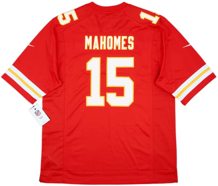 2017-25 Kansas City Chiefs Mahomes #15 Nike Home Jersey (L)