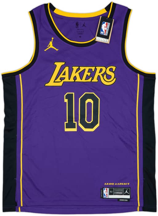 2022-25 LA Lakers #10 Jordan Swingman Alternate Jersey (XL)