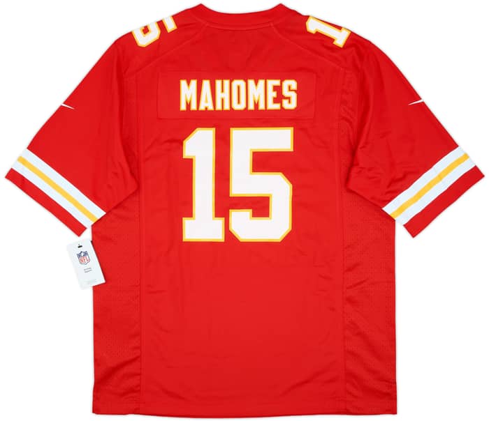 2017-25 Kansas City Chiefs Mahomes #15 Nike Home Jersey (L)