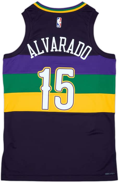 2022-23 New Orleans Pelicans Alvarado #15 Nike Swingman Alternate Jersey (M)
