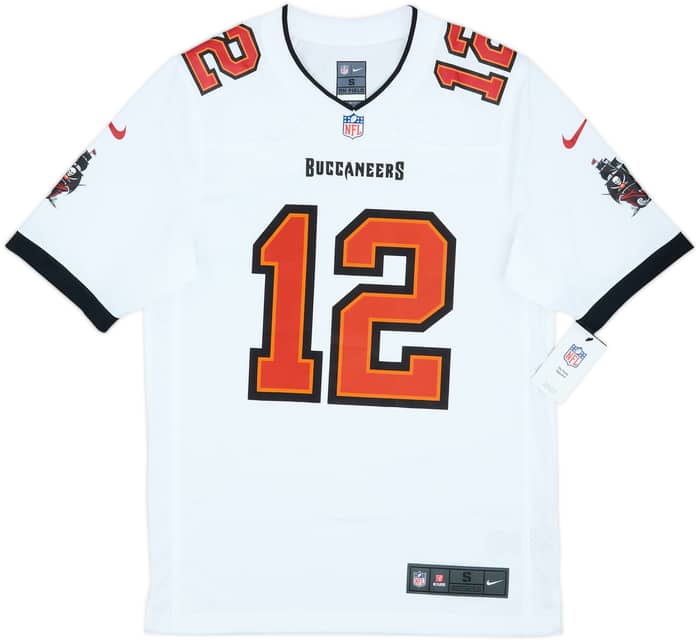 2020-22 Tampa Bay Buccaneers Brady #12 Nike Game Away Jersey (S)