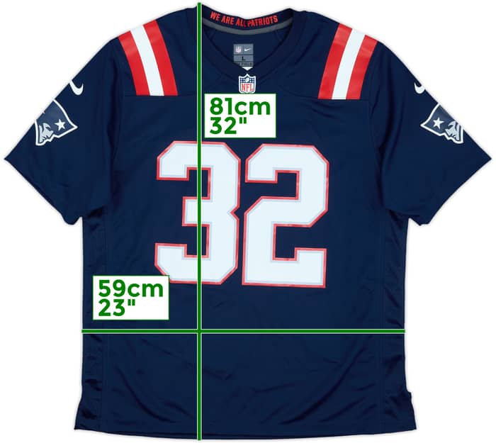 2020-22 New England Patriots McCourty #32 Nike Game Home Jersey (L)