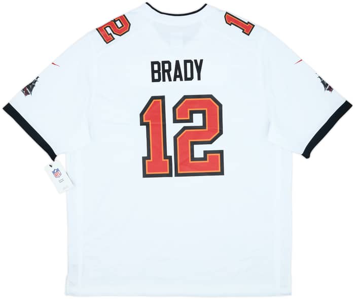 2020-22 Tampa Bay Buccaneers Brady #12 Nike Game Away Jersey (XXL)