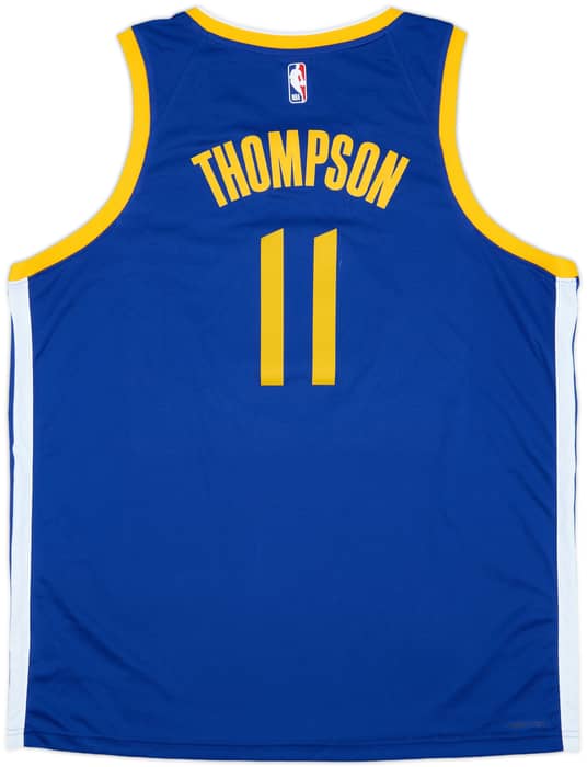2017-24 Golden State Warriors Thompson #11 Nike Swingman Away Jersey (XXL)