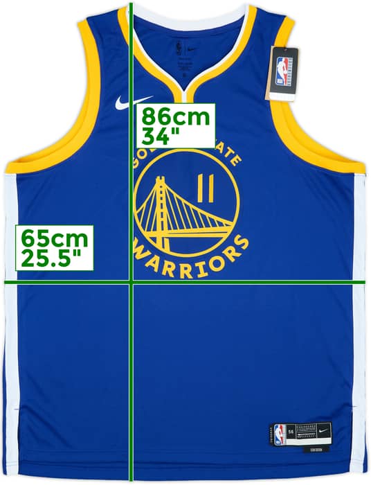 2017-24 Golden State Warriors Thompson #11 Nike Swingman Away Jersey (XXL)