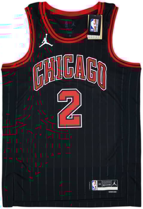 2021-25 Chicago Bulls Ball #2 Jordan Swingman Alternate Jersey (M)