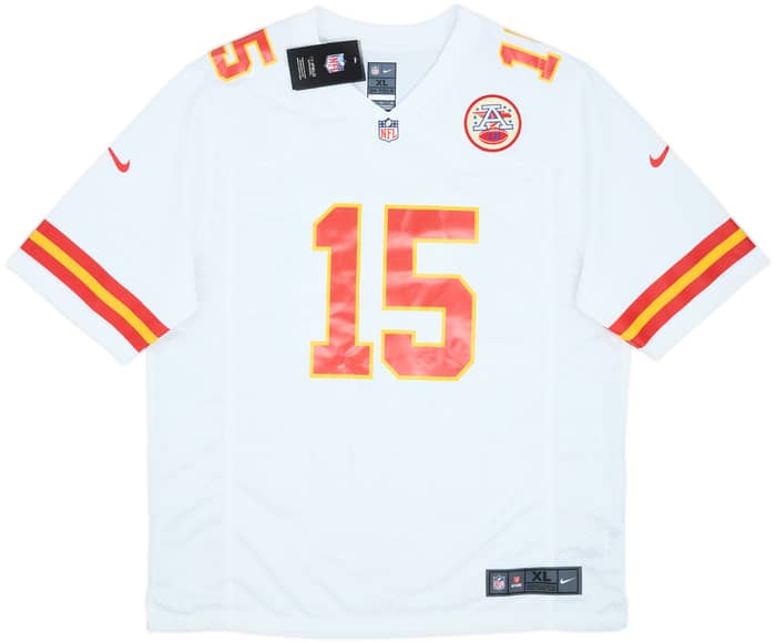 2017-25 Kansas City Chiefs Mahomes #15 Nike Game Away Jersey (XL)