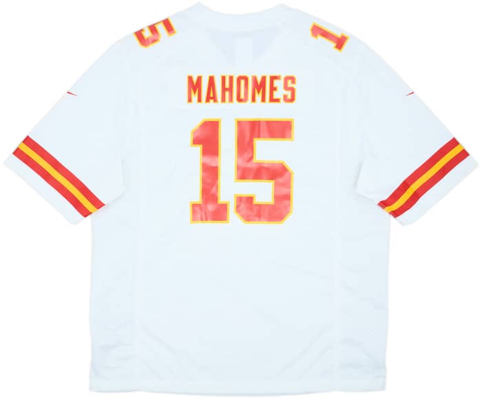 2017-25 Kansas City Chiefs Mahomes #15 Nike Game Away Jersey (XL)