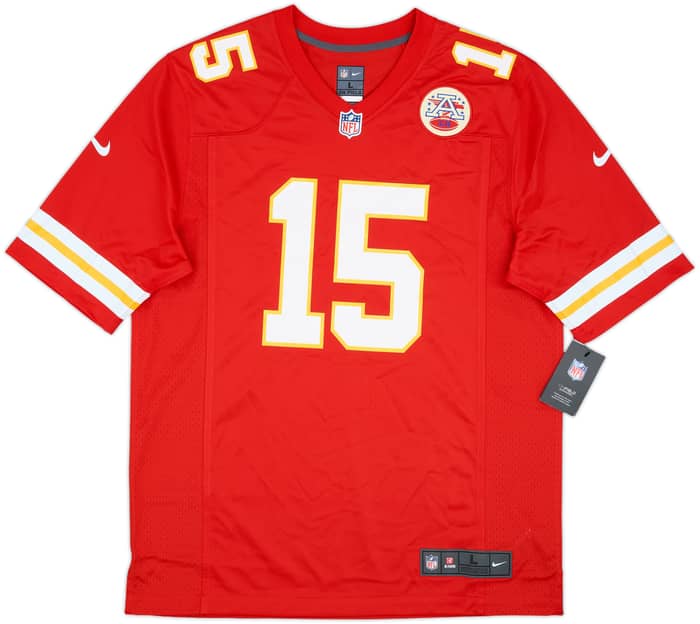 2017-25 Kansas City Chiefs Mahomes #15 Nike Game Home Jersey (L)