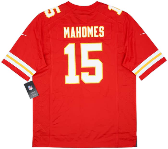 2017-25 Kansas City Chiefs Mahomes #15 Nike Game Home Jersey (L)