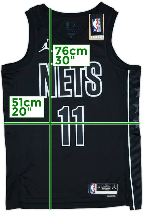 2022-23 Brooklyn Nets Irving #11 Jordan Swingman Alternate Jersey (M)