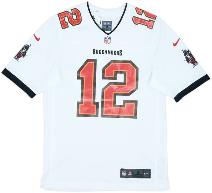 2020-22 Tampa Bay Buccaneers Brady #12 Nike Game Away Jersey (S)