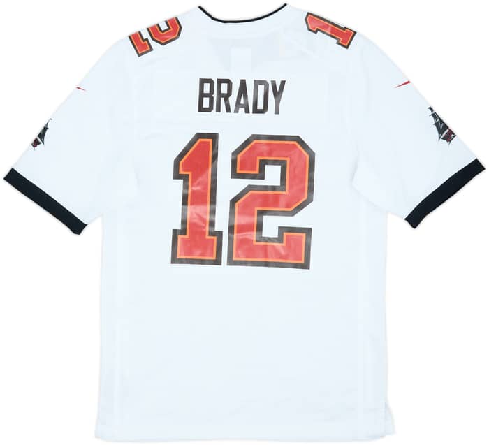 2020-22 Tampa Bay Buccaneers Brady #12 Nike Game Away Jersey (S)
