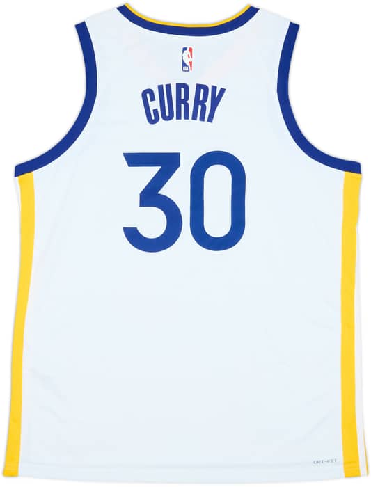 2017-25 Golden State Warriors Curry #30 Nike Swingman Home Jersey (XL)