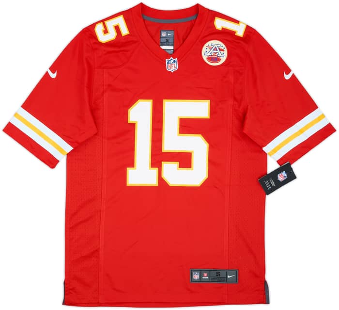 2017-25 Kansas City Chiefs Mahomes #15 Nike Game Home Jersey (S)