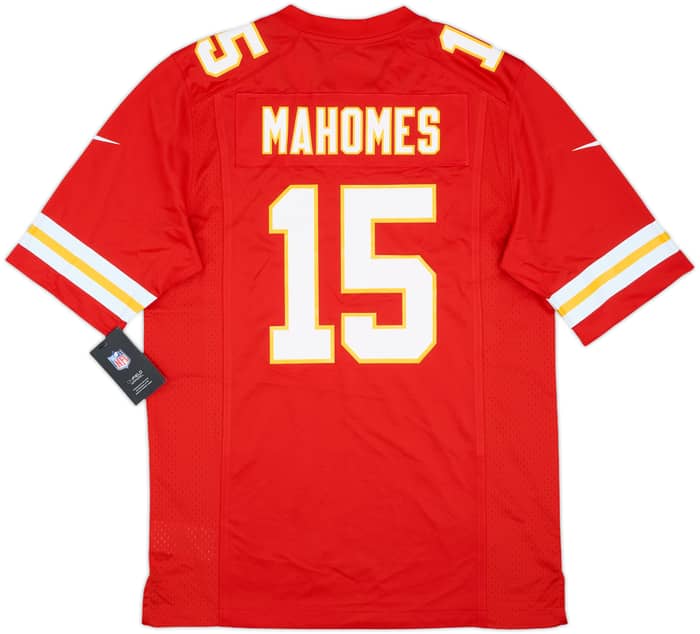 2017-25 Kansas City Chiefs Mahomes #15 Nike Game Home Jersey (S)