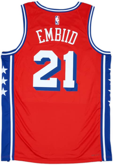 2020-25 Philadelphia 76ers Embiid #21 Jordan Swingman Alternate Jersey (L)