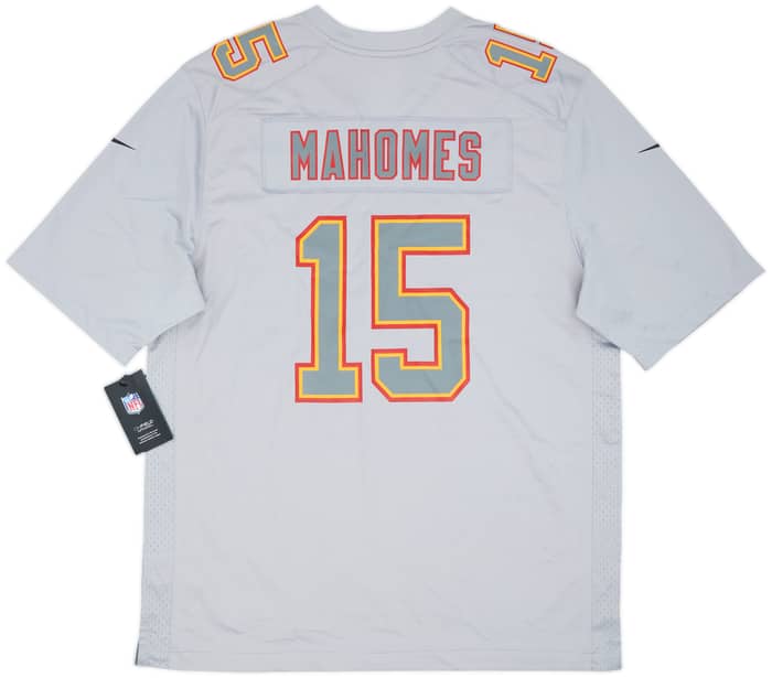 2022-23 Kansas City Chiefs Mahomes #15 Nike Game Atmosphere Jersey (L)