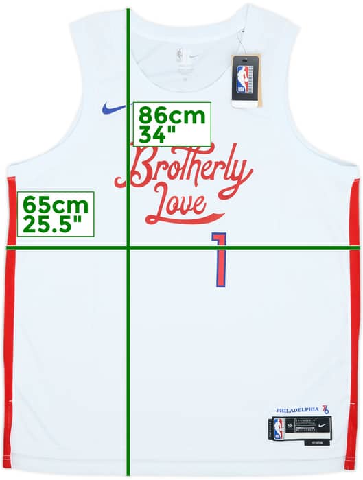 2022-23 Philadelphia 76ers Harden #1 Nike Swingman Alternate Jersey (XXL)