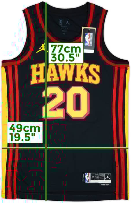 2020-23 Atlanta Hawks Collins #20 Jordan Swingman Alternate Jersey (M)
