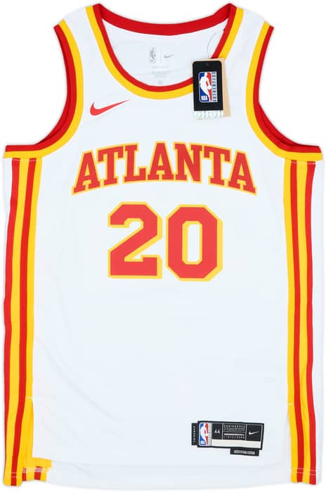 2020-23 Atlanta Hawks Collins #20 Nike Swingman Home Jersey (M)