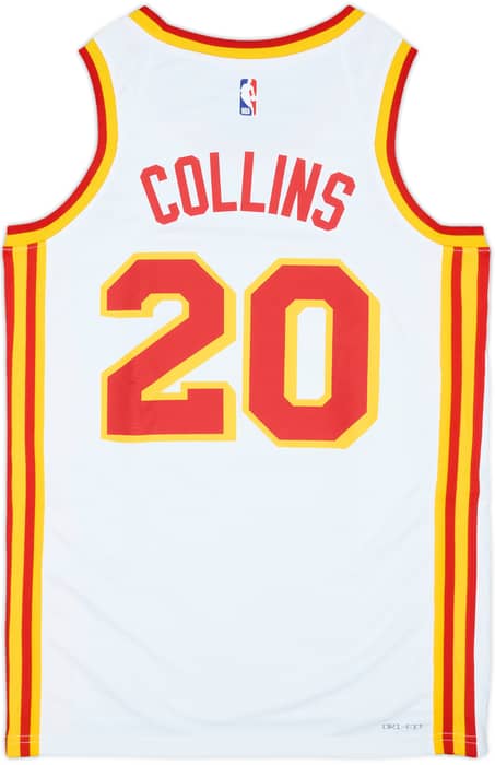 2020-23 Atlanta Hawks Collins #20 Nike Swingman Home Jersey (M)