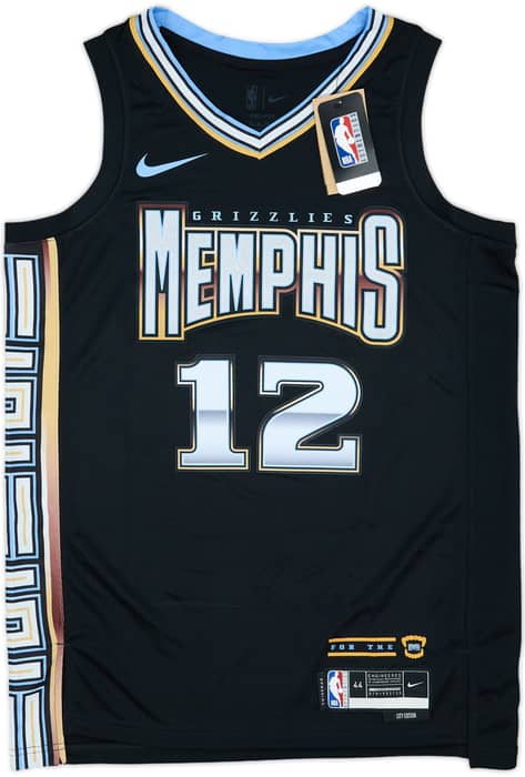 2022-23 Memphis Grizzlies Morant #12 Nike Swingman Alternate Jersey (M)