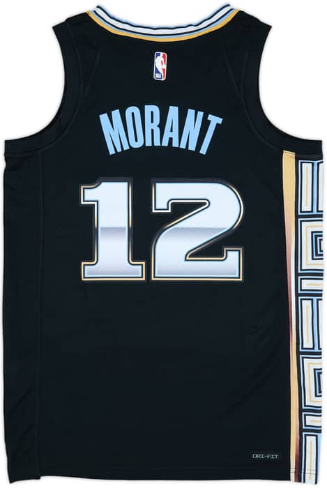 2022-23 Memphis Grizzlies Morant #12 Nike Swingman Alternate Jersey (M)