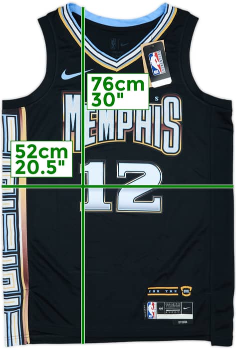 2022-23 Memphis Grizzlies Morant #12 Nike Swingman Alternate Jersey (M)