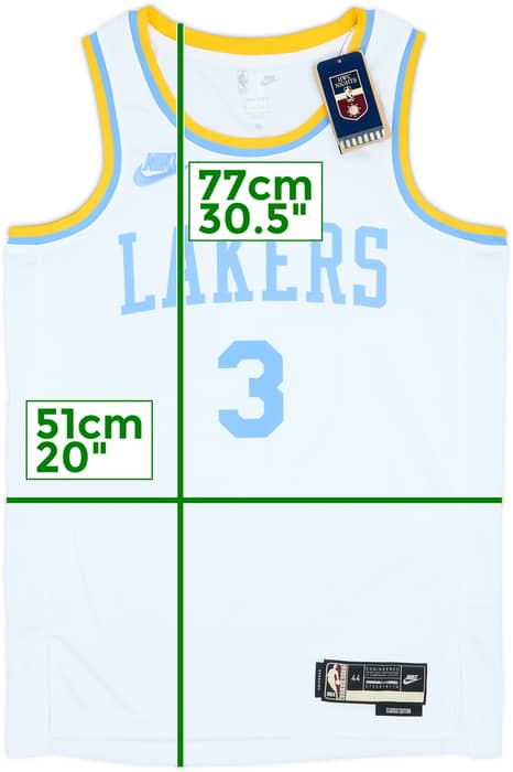 2022-23 LA Lakers Davis #3 Nike Swingman Classic Jersey (M)