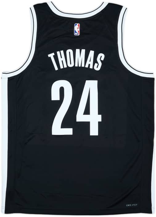 2021-25 Brooklyn Nets Thomas #24 Nike Swingman Away Jersey (L)