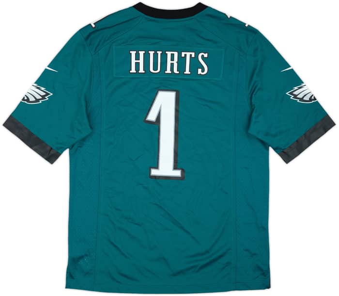 2020-23 Philadelphia Eagles Hurts #1 Nike Game Home Jersey - 10/10 - (M)