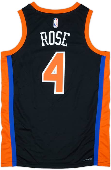 2022-23 New York Knicks Rose #4 Nike Swingman Alternate Jersey (M)