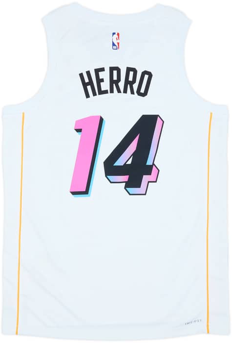 2022-23 Miami Heat Herro #14 Nike Swingman Alternate Jersey (L)