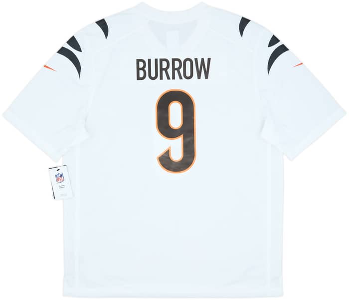 2021-25 Cincinnati Bengals Burrow #9 Nike Game Away Jersey (XL)