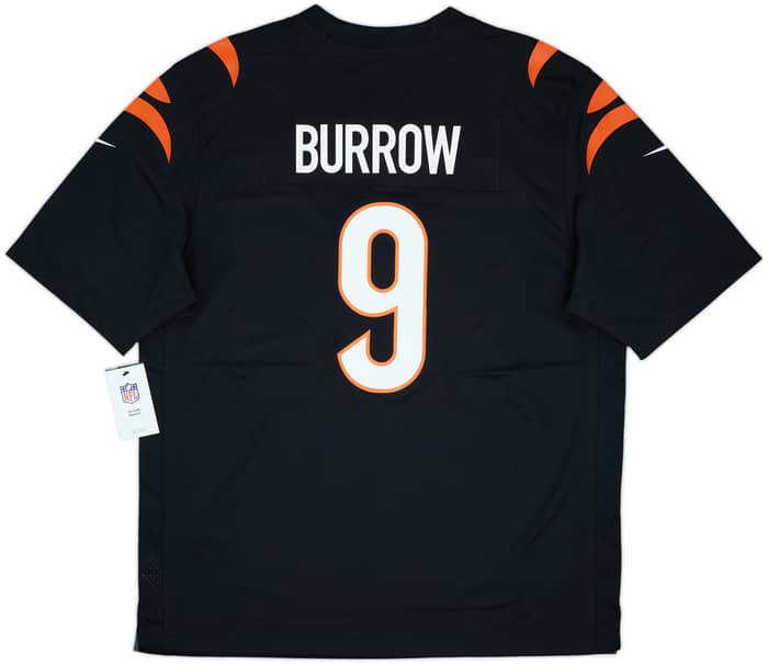 2021-25 Cincinnati Bengals Burrow #9 Nike Game Home Jersey (XL)