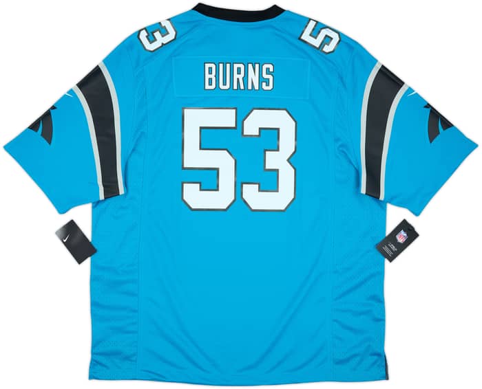 2019-22 Carolina Panthers Burns #53 Nike Game Alternate Jersey (XXL)