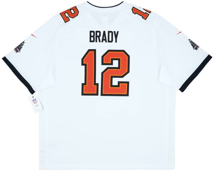 2020-22 Tampa Bay Buccaneers Brady #12 Nike Game Away Jersey (3XL)