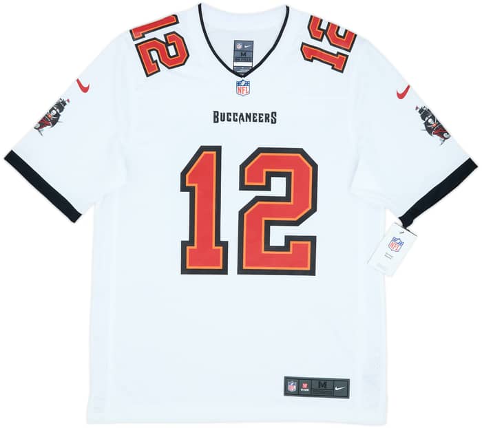 2020-22 Tampa Bay Buccaneers Brady #12 Nike Game Away Jersey (M)