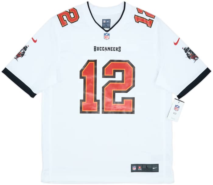 2020-22 Tampa Bay Buccaneers Brady #12 Nike Game Away Jersey (L)