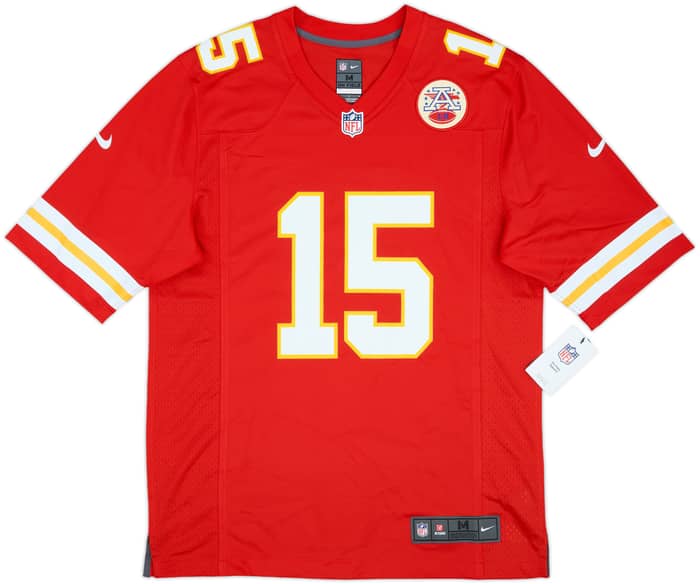 2017-25 Kansas City Chiefs Mahomes #15 Nike Game Home Jersey (M)