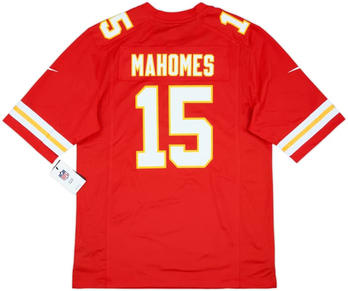 2017-25 Kansas City Chiefs Mahomes #15 Nike Game Home Jersey (M)