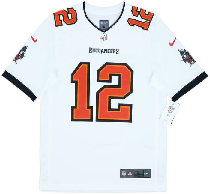 2020-22 Tampa Bay Buccaneers Brady #12 Nike Game Away Jersey (S)