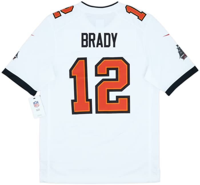 2020-22 Tampa Bay Buccaneers Brady #12 Nike Game Away Jersey (S)
